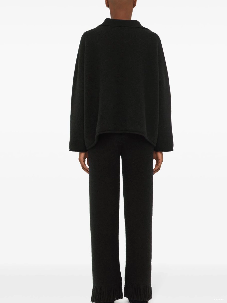 Affordable polo cashmere-blend knitted Women Alanui shirt 0521